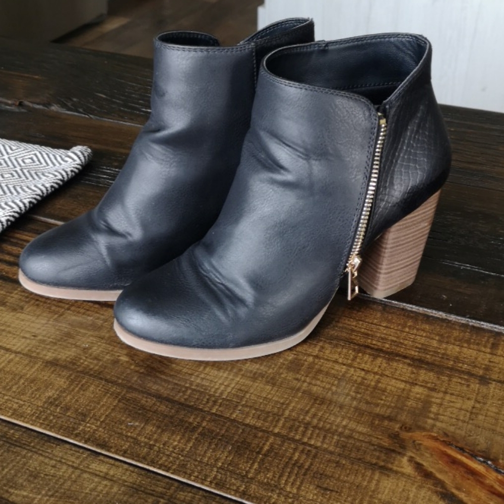 Black booties